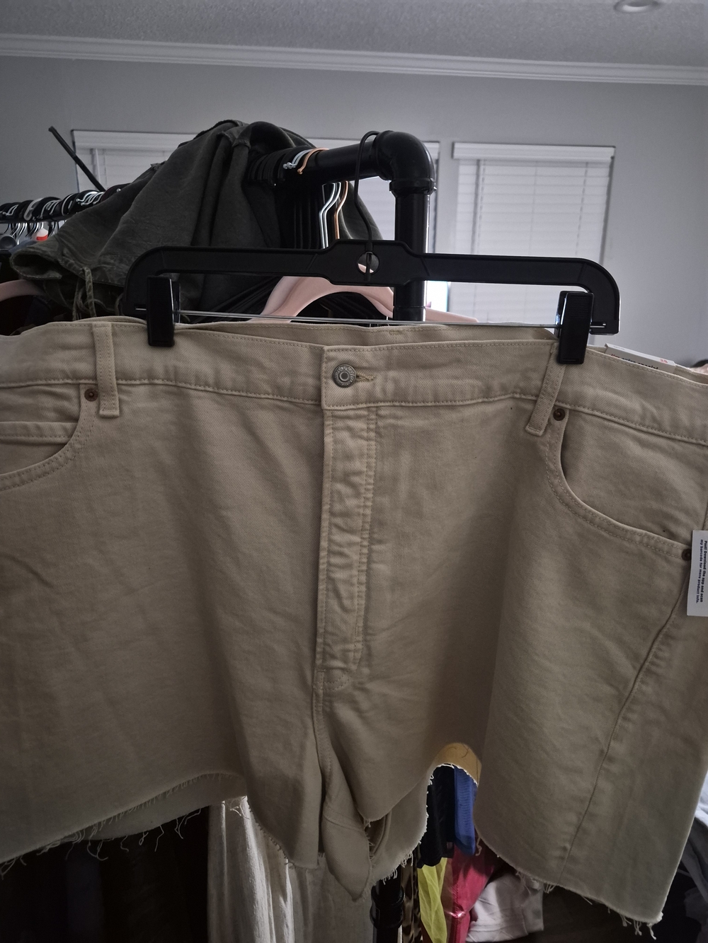 New Old Navy Khaki Jean Shorts